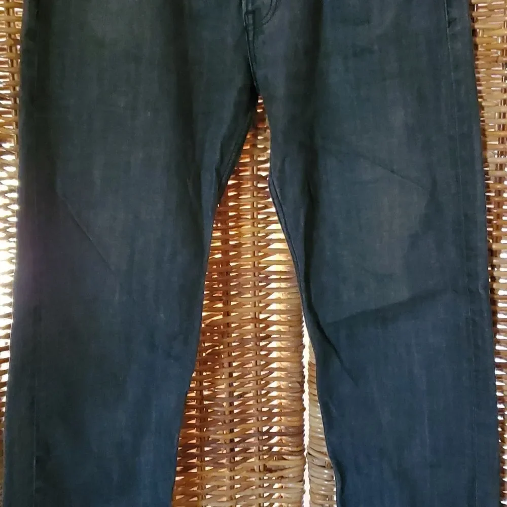 Levi's 562 Loose Taper Black Jeans 36 x 29
